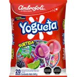 Chupeta Yogueta Surtida 24Un 360gr