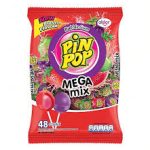 Chupeta Pin Pop Mega Mix 48Un 960gr