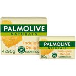 Sab palmolive Nat Leite & Mel 4x90gr